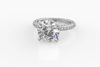 design 3d cad model jewelry and render it
