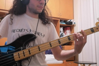 be your bass player and I record bass track for your song