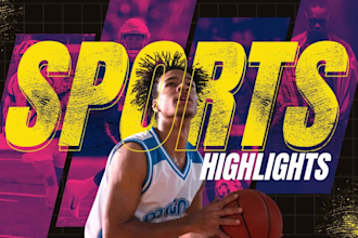 edit sports highlights, showreels and youtube videos hd and 4k