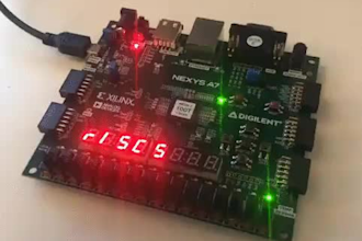 design fpga and vlsi project with verilog vhdl and riscv