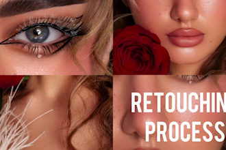 do photoshop editing, retouch portrait, photo retouching