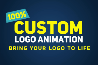 create signature 2d custom logo animation