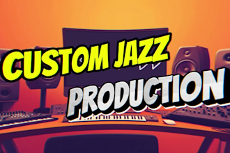 compose and arrange jazz backing track for you