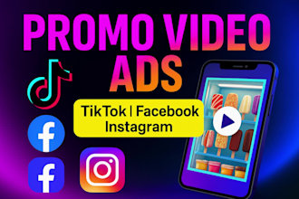 create stunning promo video ads for tiktok and facebook