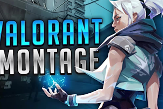 create gaming montages for your youtube, twitch, tik tok, ig