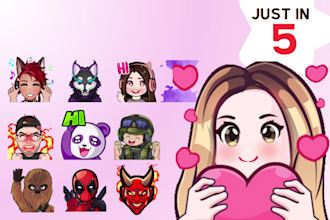 animate twitch emotes, gifts, stickers, icons