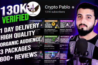 promote your crypto or nft project on my big youtube channel