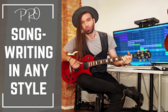 be the songwriter and producer of your original custom song