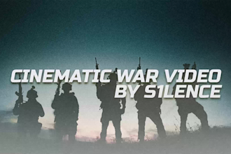 create cinematic war in ukraine video