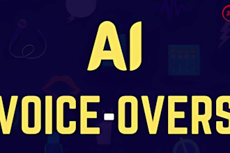 record a male or female ai voice over
