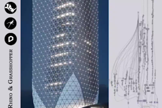 create parametric 3d models and renderings in rhino and grasshopper