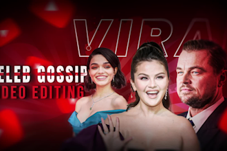 celebrity gossip video editing