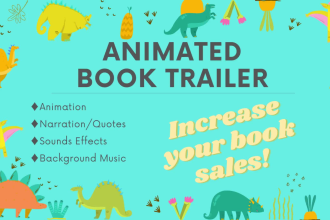 create an animated book trailer