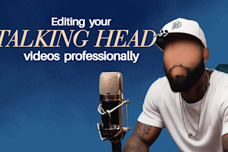 professionally edit talking head videos