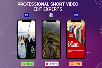 edit your wedding reels or travel reels videos