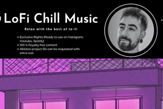 produce exclusive lofi hiphop chill songs