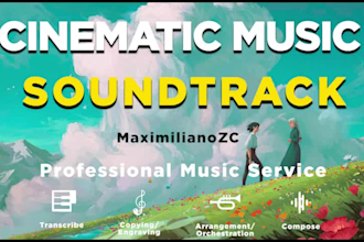 compose captivating cinematic soundtracks