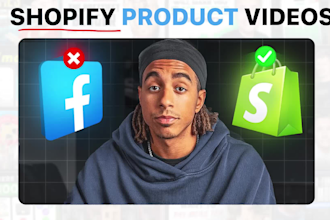 edit shopify product video ad for roi