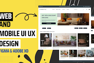 create website UI design, web UI UX design, app UI UX design
