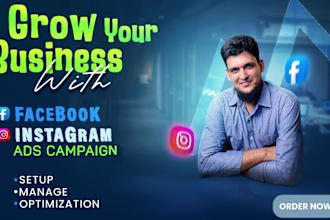 set up facebook and instagram ads for leads and sales