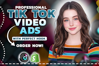 create tik tok video ads, tik tok ads for dropshipping products