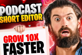 edit your podcast into engaging short form video clips