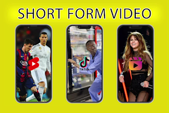 edit short form videos professionally