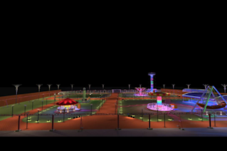 create landscape lighting design by dialux evo