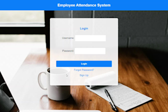 create a professional employee attendance management system