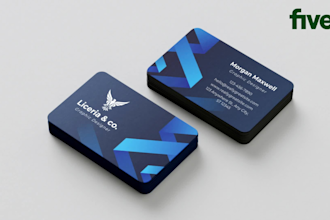 design a professional modern business card