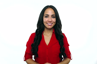 record an HD spokesperson video in English or Spanish