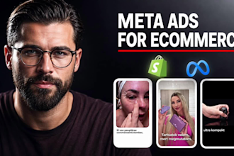 create shopify ecommerce product video ads
