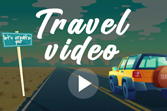 do youtube video editing, and travel video editing