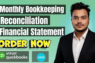 do monthly bookkeeping and financial statements
