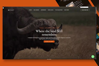 create a custom luxury travel, website with direct booking
