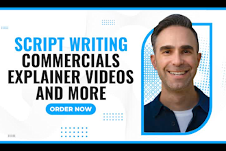 write a professional video script that converts today