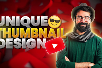 design unique thumbnails that attract viewers
