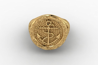 create high quality 3d jewelry cad models and stl files