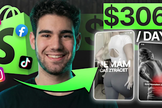 create shopify product video ads for meta tiktok