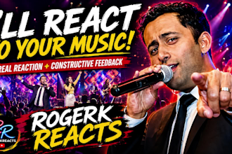 do an organic music reaction and promote it on youtube