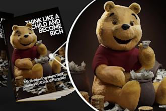 create a 3d cartoon character mascot for your business