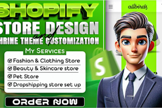 create shopify store, debutify, impulse, ella, shrine theme customization