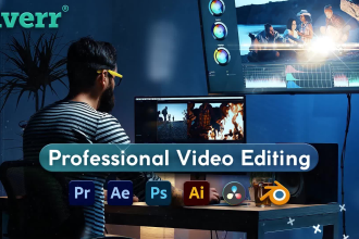 do professional video editing and color grading