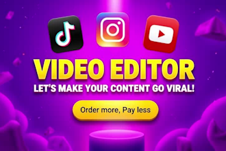 do video editing for instagram reels, tiktok video editing
