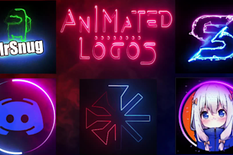create an animated gif for discord , logo , icon, banner gif