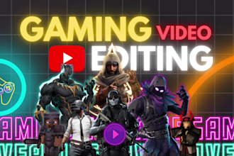 be your gaming video editor for youtube