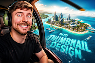design viral youtube thumbnails with high ctr