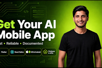 mobile app development ios apps android apps using flutter and react native