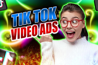create viral tik tok video ads, tiktok ads, tik tok for aliexpress products