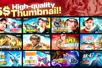 create a youtube thumbnail